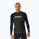 Herren Rip Curl Shock UPF schwarz Marle Schwimmen Longsleeve