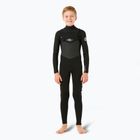 Rip Curl Dawn Patrol 4/3 mm Chest Zip Kinder Schwimmen Schaum schwarz