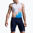 Triathlonanzug für Herren 2XU Core nebula blaze/midnight