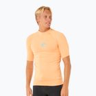 Herren Rip Curl Waves UPF Performance mandarin zest schwimmen Shirt