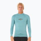 Herren Rip Curl Raw Energy UPF Performance blaue Lagune Schwimmen Longsleeve