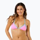 Bikini-Oberteil Rip Curl Surf Puff Sliding Tri light pink