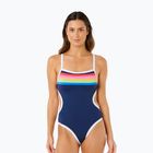 Damen-Badeanzug Rip Curl Surf Stripe Cheeky dark navy