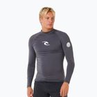Herren-Bade-Longsleeve Rip Curl Waves Upf Perf charcoal grey