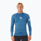 Herren-Bade-Longsleeve Rip Curl Waves Upf Perf bluefin