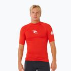 Herren-Schwimmshirt Rip Curl Waves Upf Perf lava red