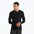 Langarm-Thermoaktivshirt Herren icebreaker Merino 150 Anatomica Crewe schwarz