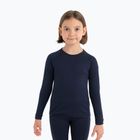 Icebreaker Kids 200 Oasis Crewe Mitternacht marineblau Thermo-Sweatshirt