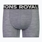 Thermoaktive Boxershorts Herren Mons Royale Hold 'em Shorty Merino grey heather