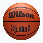 Kinder Basketball Wilson NBA JR Drv Fam Logo braun Größe 4