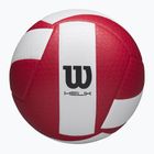 Volleyball Wilson Helix Game Ball red/white Größe 5