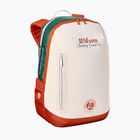 Wilson Roland Garros 2026 cream/clay/green Tennisschulrucksack