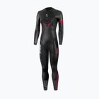 Damen-Triathlon-Neoprenanzug Synergy Adrenaline Full Sleeve 5 mm black/red