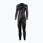 Damen-Triathlon-Neoprenanzug Synergy Endorphin Full Sleeve 5/3 mm black/pink