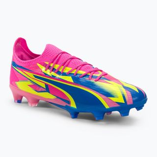 Herren Fußballschuhe PUMA Ultra Ultimate Energy FG/AG leuchtend rosa/ultra blau/gelb alert