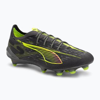 Fußballschuhe Herren PUMA Ultra 5 Ultimate FG matte aged silver/yellow alert/sun struck Fußballschuhe Herren PUMA Ultra 5 Ultimate FG matte aged silver/yellow alert/sun struck