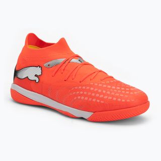 Fußballschuhe PUMA Future 9 Match IT glowing red/puma white/puma black/puma silver