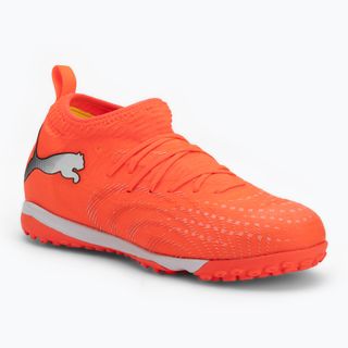 Fußballschuhe PUMA Future 9 Match TT + Mid Jr glowing red/puma white/puma black/puma silver