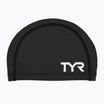 TYR Silicone Comfort Badekappe schwarz