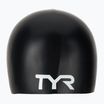 TYR Wrinkle-Free Silicone Kinderschwimmkappe schwarz
