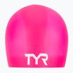 Schwimmkappe TYR Wrinkle Free Silicone pink