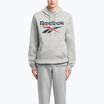 Hoodie Sweatshirt Herren Reebok Identity Big Logo Fleece Hoodie medium grey heater/vector navy/vector red