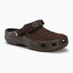 Herren Crocs Yukon Vista II LR Clog Espresso/Pilz Pantoletten