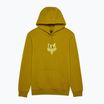 Sweatshrit Hoodie Herren Fox Racing Fox Head mustard