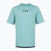 Fox Racing Ranger Wortmarke Männer Radfahren Trikot Vintage waschen blau
