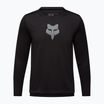 Kinder Radfahren Longsleeve Fox Racing Ranger Fox Head Jr schwarz