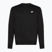 Herren Nike Sportswear Club Fleece Crew schwarz/weiss Sweatshirt