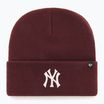 47 Marke MLB New York Yankees Haymaker Wintermütze dunkel kastanienbraun