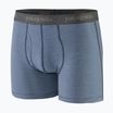 Patagonia Herren Essential Boxer Briefs 3" Fathom Stripe/New Navy