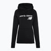 Damen New Balance Core Fleece Hoodie schwarz