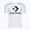 Converse Go-To Star Chevron Logo Standard-Fit-T-Shirt 10025458-A303 weiß