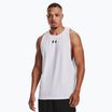 Basketball Trikot Herren Under Armour Baseline Cotton Tank 1 weiß-schwarz UAR-1361911-1