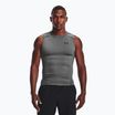 Trainings-Tanktop Herren Under Armour Heat Gear Armour Comp Tank carbon heather/black