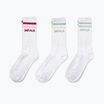 Socken IMPALA Stripe 3 paar weiß IM787