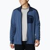 Columbia Herren Klamath Range Full Zip Trekking Sweatshirt navy blau 2013604