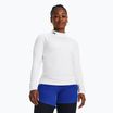 Under Armour Authentics CG Mockneck weiß/schwarz Damen Training Longsleeve