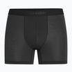 Herren Thermo-Boxershorts icebreaker Anatomica schwarz