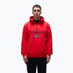 Herren Napapijri Burgee Half Zip Hooded 2.0 rot goji Sweatshirt