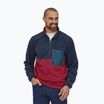 Herren Patagonia Microdini 1/2 Zip P/O Fleece-Sweatshirt wachsrot