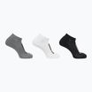 Socken Salomon Everyday Low 3 pary black/white/med grey