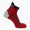 Salomon Speedcross Ankle rot dahlia/schwarz/poppy Laufsocken