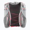 Laufweste Salomon Advance Skin 12 castelrock/alloy/neon flame