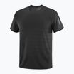 Laufshirt Herren Salomon Sense Aero Tee GFX deep black/black