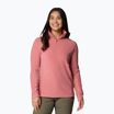 Sweatshrit Hoodie Fleece Damen Columbia Glacial IV 1/2 Zip pink agave