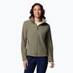 Fleece Sweatshirt Damen Columbia Fast Trek II stone green