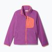Fleece Sweatshirt Kinder Columbia Fast Trek IV Fleece Full Zip razzle/hot coral